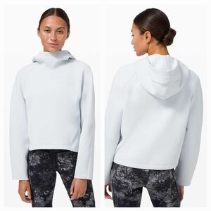 Lululemon Air Wrap Pullover Hoodie Alpine White Sz 6